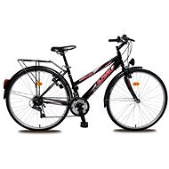 Olpran Dámsky trekový bicykel Mercury čierny - Crossový bicykel
