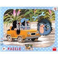 Plate puzzle - Mole és az autó - Puzzle