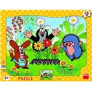 Deskové puzzle - Krteček zahradník - Puzzle