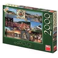 Dino Prague and views of Prague - Jigsaw Puzzle