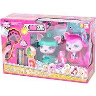 VIP Pets - Schmusetiere Yuko und Gigi mit Friseurzubehör - Spielset