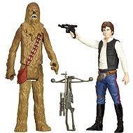 Star Wars - Akčné figúrky Han Solo &amp; Chewbacca - Figúrka
