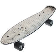 Skateboard silver with black wheels - Skateboard