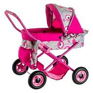 Stroller Ewa pink - Doll Stroller