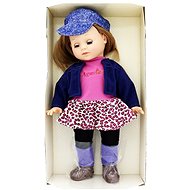 Agusia doll with long brown hair - Doll