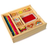 Wooden Art Toys - Wooden Children Stamps - Creative Kit