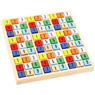 Farebné drevené sudoku - Spoločenská hra
