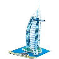 Trojvrstvové penové 3D puzzle - Burj Al Arab - Puzzle