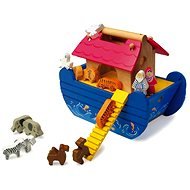 Wooden Noah's Ark Blue - Game Set