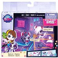 Littlest Pet Shop - pet with accessories to house Bedroom - Game Set
