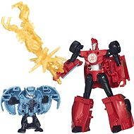 Transformers Rid - Sideswipe vs. Decepticon Anvil - Játékszett