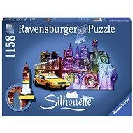 Ravensburger Shapes Puzzle - Skyline, New York - Jigsaw