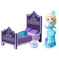 Ledové království - Malá panenka Rise a Elsa s postelí - Puppe