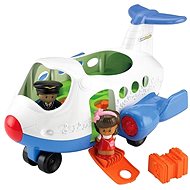 Fisher Price - Hrající letadlo růžové - Herní set