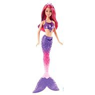 Mattel Barbie - Hableány sötét lila bordákkal - Játékbaba