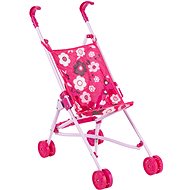 Pushchair With Flower Design - Doll Stroller