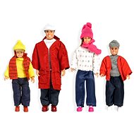 Lundby Smaland - Klassische rodinka im Winter - Figur