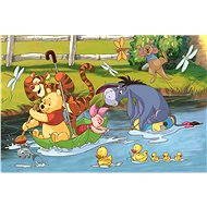 Disney Medvedík Pú na rieke - Puzzle