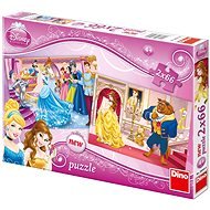 Dino princezné - Popoluška a Kráska - Puzzle