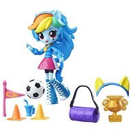 My Little Pony Equestria Girls - Kis Rainbow Dash baba kiegészítőkkel - Játékbaba
