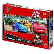 Disney Cars 2: V cieľovej rovinke panoramatický - Puzzle