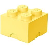 LEGO Úložný box 4 250 x 250 x 180 mm - svetložltý - Úložný box