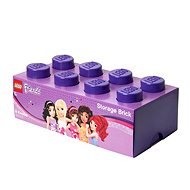 LEGO Friends Úložný box 8 250 x 500 x 180 mm - fialový - Úložný box