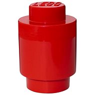 LEGO storage box round 123 x 183 mm - red - Storage Box