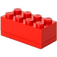 LEGO Mini Box 46 x 92 x 43 mm - rot - Aufbewahrungsbox