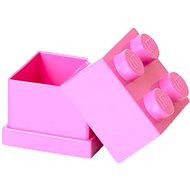 LEGO Mini Box 46 x 46 x 43 mm - Pink - Storage Box
