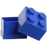 LEGO Mini box 46 x 46 x 43 mm modrý - Aufbewahrungsbox