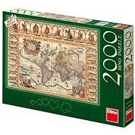 Dino Antik Történelmi világtérkép - Puzzle