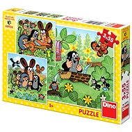 Dino Kisvakond és barátai - állatok - Puzzle