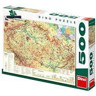 Dino Csehország térképe - Puzzle