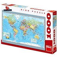 Dino Politická mapa sveta - Puzzle
