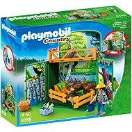 PLAYMOBIL® 6158 Aufklapp-Spiel-Box "Waldtierfütterung" - Bausatz