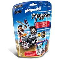 PLAYMOBIL® 6165 Black Interactive Cannon with Raider - Building Set