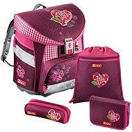 Step by Step Light - tweed heart - School Set