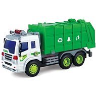 Müllauto - grüner Container - Auto