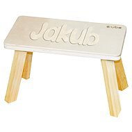 CUBS natural stool Jakub - Children's Furniture