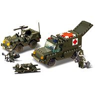 Sluban Armee - Krankenwagen Jeep - Bausatz