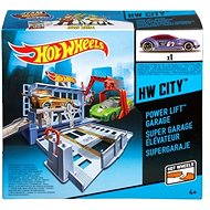 Hot Wheels - the city by bike: Garage with jack - Hot Wheels