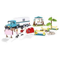 Cobi Action Town - Farm Equestrian competition - Building Set
