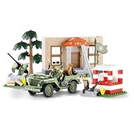Cobi Jeep Willys MB Barracks - Building Set