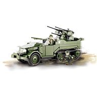 Cobi Kis Army - WW M16 teherautó félig lánctalpas - Építőjáték