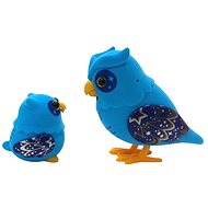 Little Live Pets - Blue Owl with Baby - Interactive Toy