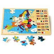 Puzzle - Europa Einlegepuzzle - Lernspielzeug