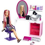 Mattel Barbie - Hair Salon with glitter - Game Set