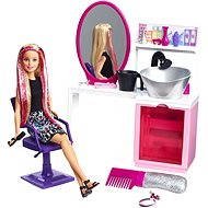Mattel Barbie - Hair Salon a csillogás egy szőke - Játékszett