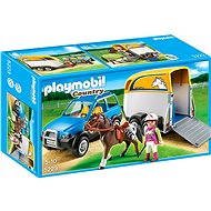 PLAYMOBIL® 5223 SUV with Horse Trailer - Building Set